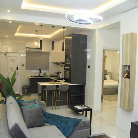 Cosy 2-Bedroom Apartment With Superfast Wifi And 24X7 Security And Electricity Lekki Kültér fotó