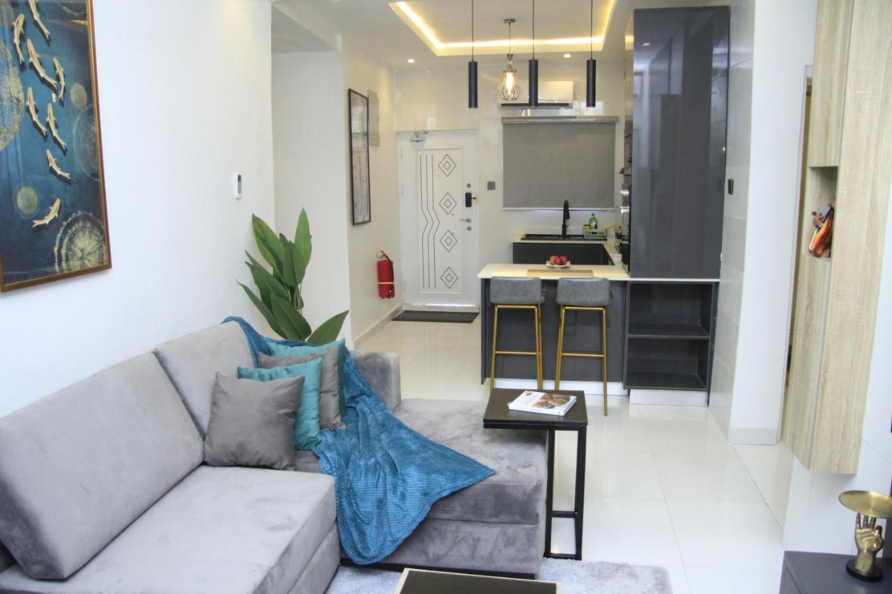 Cosy 2-Bedroom Apartment With Superfast Wifi And 24X7 Security And Electricity Lekki Kültér fotó